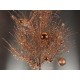 Árbol Navidad Bolas Cobre 60 cm - 49786