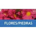 FLORES/PIEDRAS